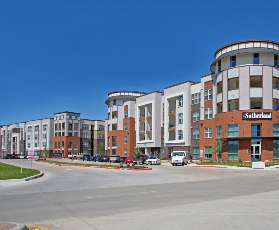 exterior of property buildings